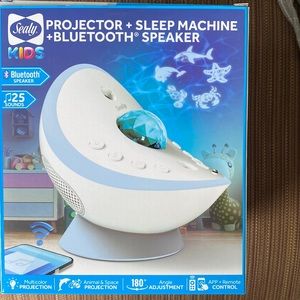 Sealy Kids Projector+Sleep Machine+Bluetooth Speaker